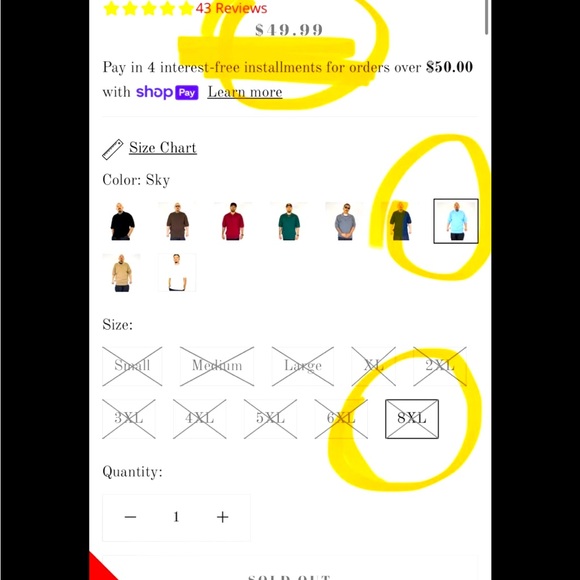 Solid Blue Rare 8XL FB County Charlie Brown Shirt - Picture 2 of 12